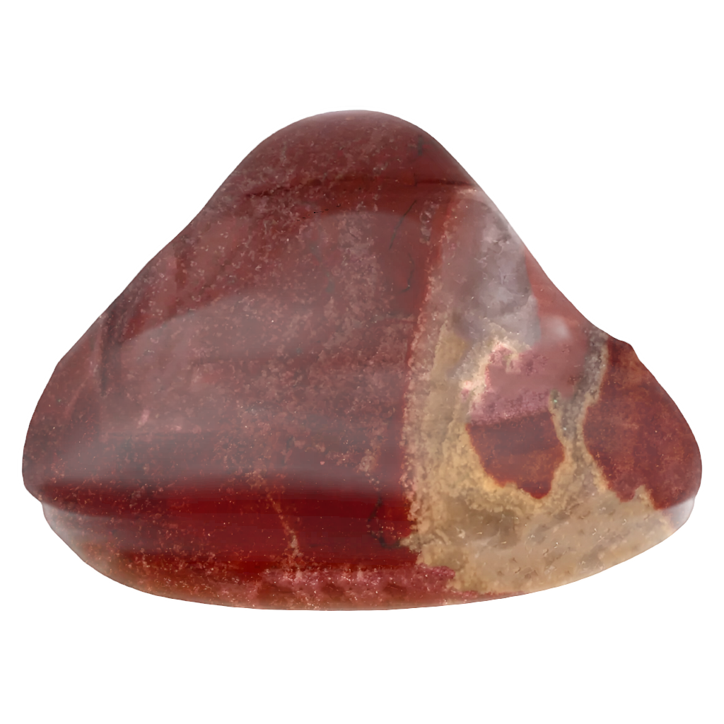 Jaspe Rouge Pierre Roulée