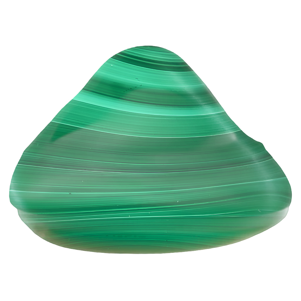 Malachite Pierre Roulée