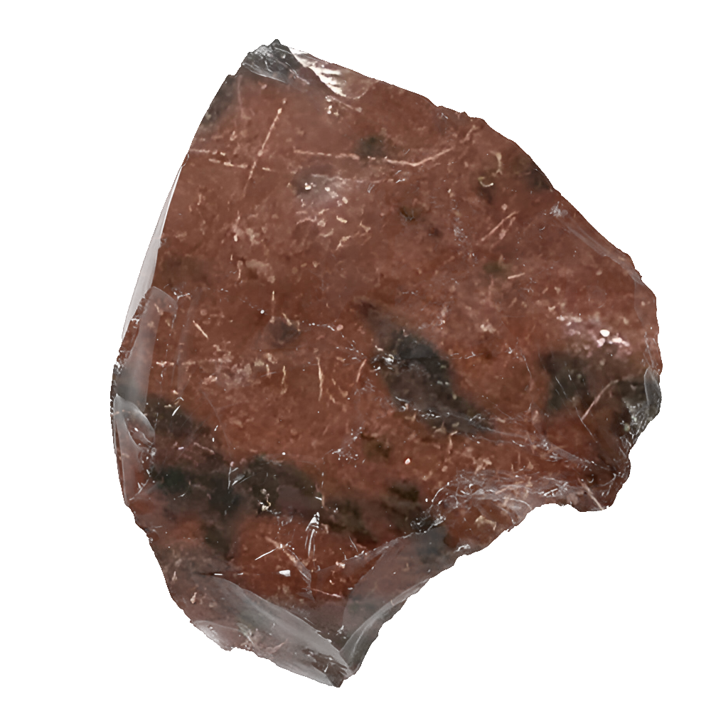 Obsidienne Rouge Pierre Brute