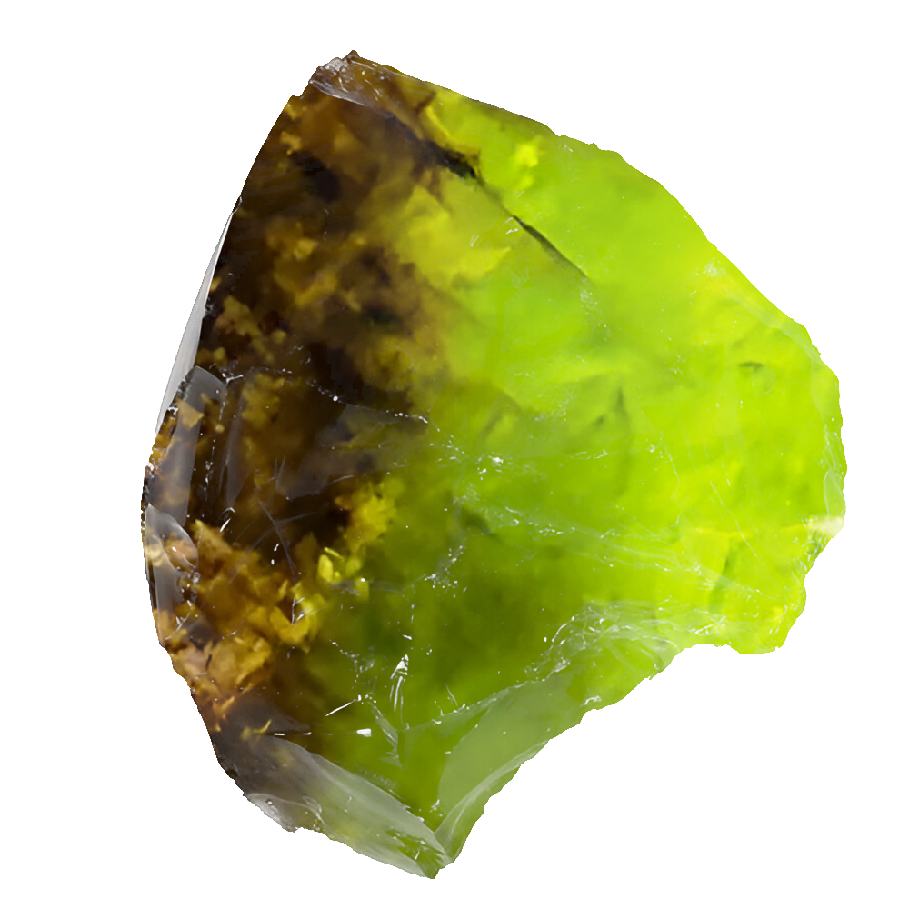 Peridot Pierre Brute