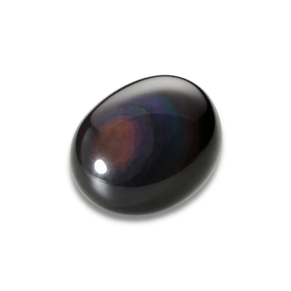 Pierre-roulee-Oeil-celeste-en-Obsidienne-Arc-en-Ciel