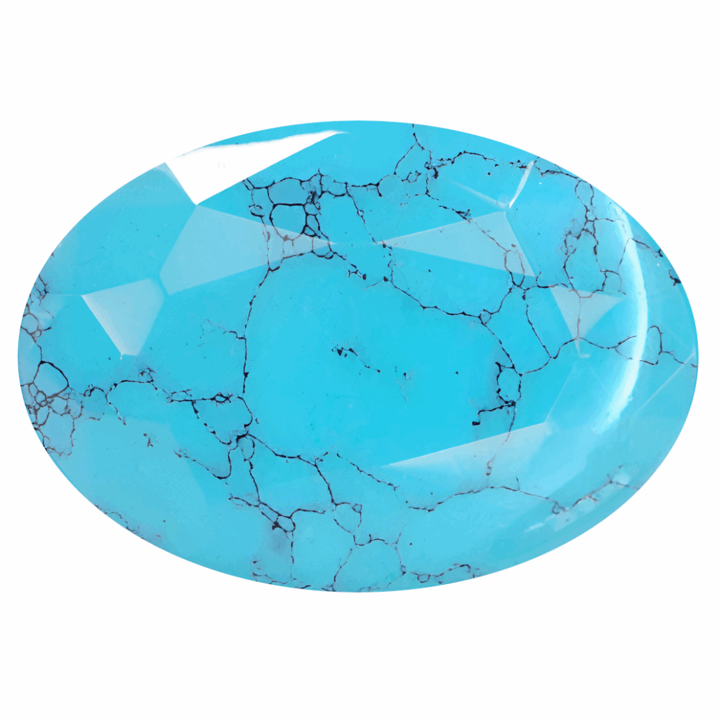 Turquoise Pierre Taillée