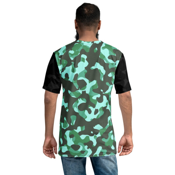 T-Shirt Collection Homme Forza Green Forest and Black Camo – Image 2