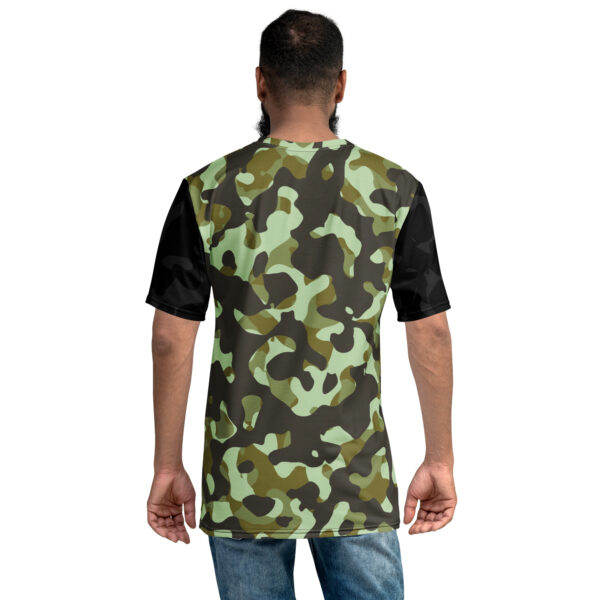 T-Shirt Collection Homme Forza Green Swamp and Black Camo – Image 2