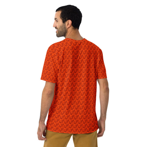 T-Shirt Collection Homme Forza Cornaline Orange Chinese – Image 2