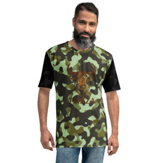 T-Shirt Collection Homme Forza Green Swamp and Black Camo