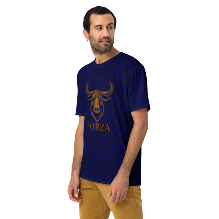T-Shirt Collection Homme Forza Sapphyre Blue Chinese – Image 3