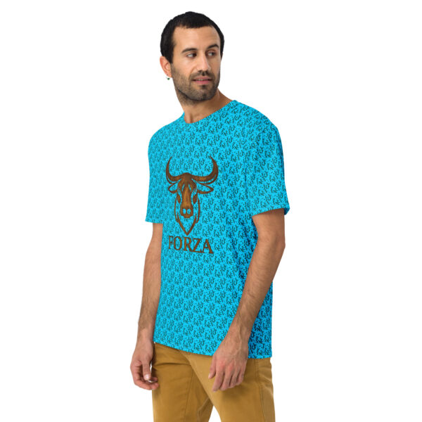 T-Shirt Collection Homme Forza Aquamarine Blue Chinese – Image 3