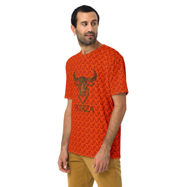 T-Shirt Collection Homme Forza Cornaline Orange Chinese – Image 3