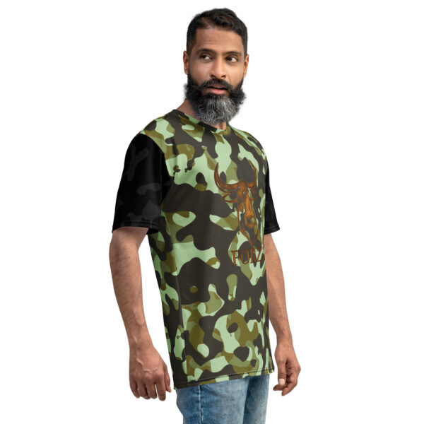 T-Shirt Collection Homme Forza Green Swamp and Black Camo – Image 4