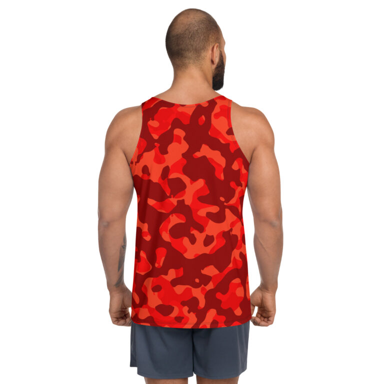 Débardeur Collection Homme Forza Red Camo – Image 4