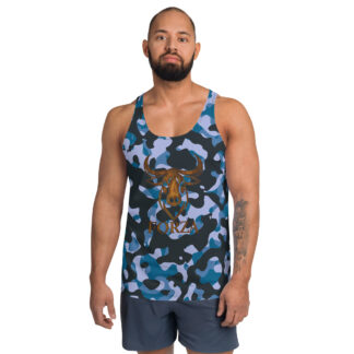 Débardeur Collection Homme Forza Blue Camo