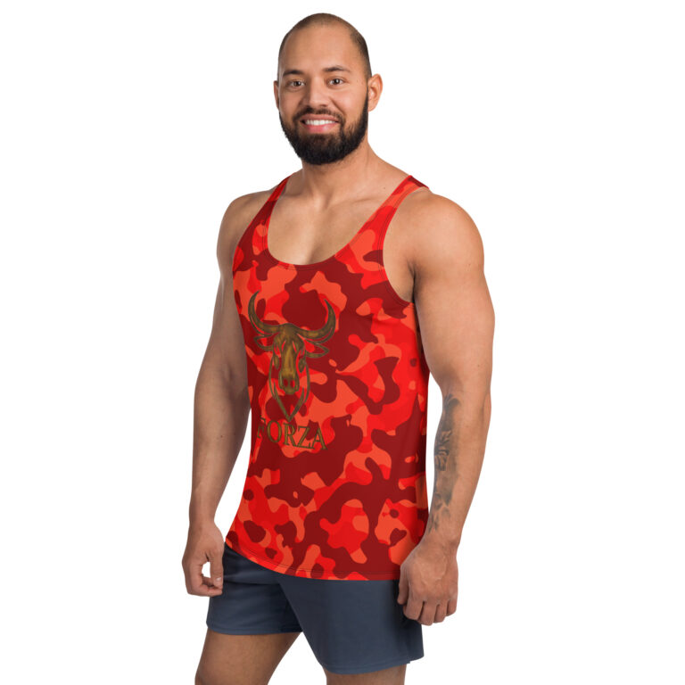 Débardeur Collection Homme Forza Red Camo – Image 2