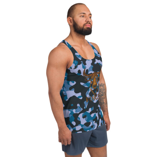 Débardeur Collection Homme Forza Blue Camo – Image 3