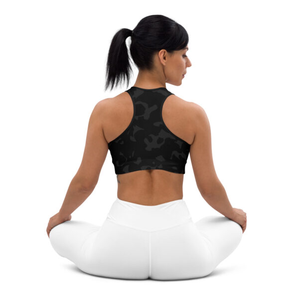 Brassière de Sport Collection Hope Black Camo – Image 3