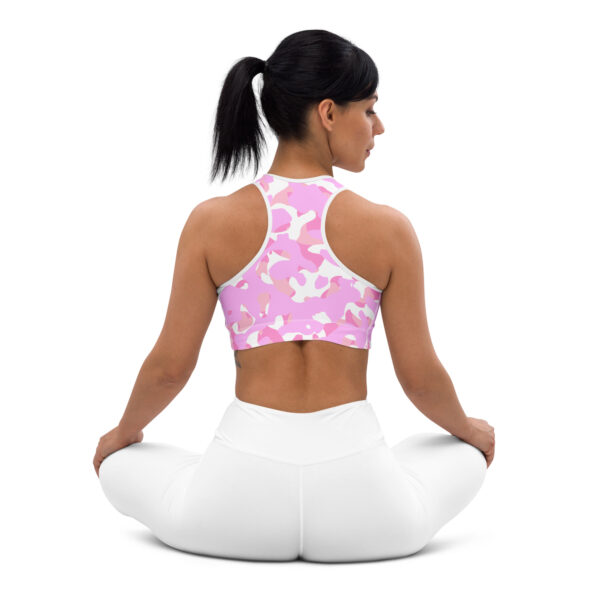 Brassière de Sport Collection Hope Pink Camo – Image 3