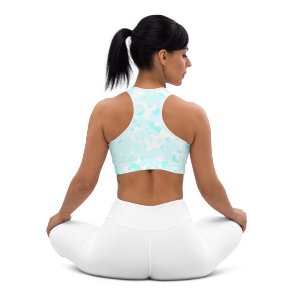 Brassière de Sport Collection Hope Light Blue Camo – Image 3