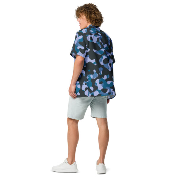 Chemise à Manches Courtes Collection Homme Forza Blue Camo – Image 2