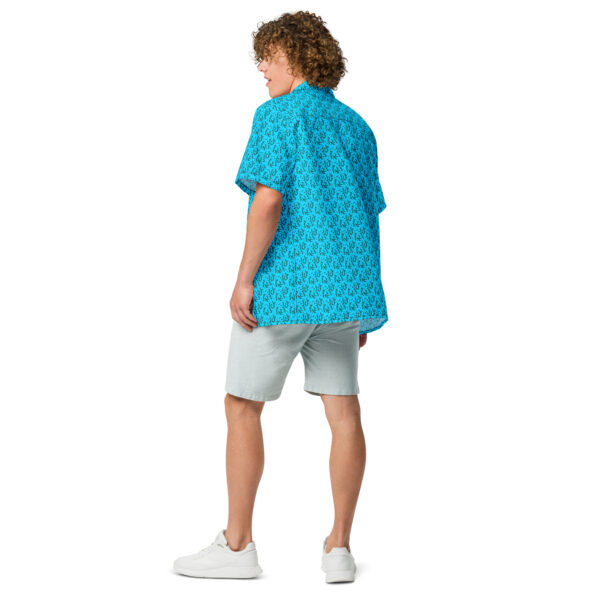 Chemise à Manches Courtes Collection Homme Forza Chinese Aquamarine Blue – Image 2
