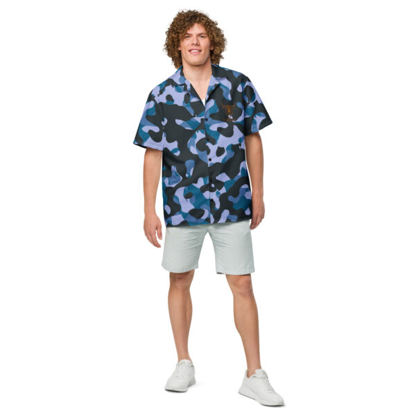 Chemise à Manches Courtes Collection Homme Forza Blue Camo
