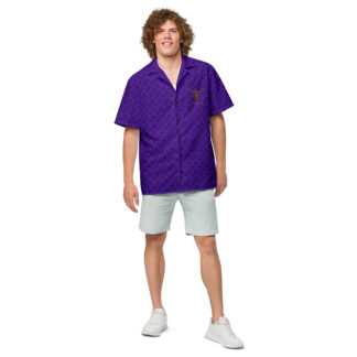 Chemise à Manches Courtes Collection Homme Chinese Alexandrite Violet