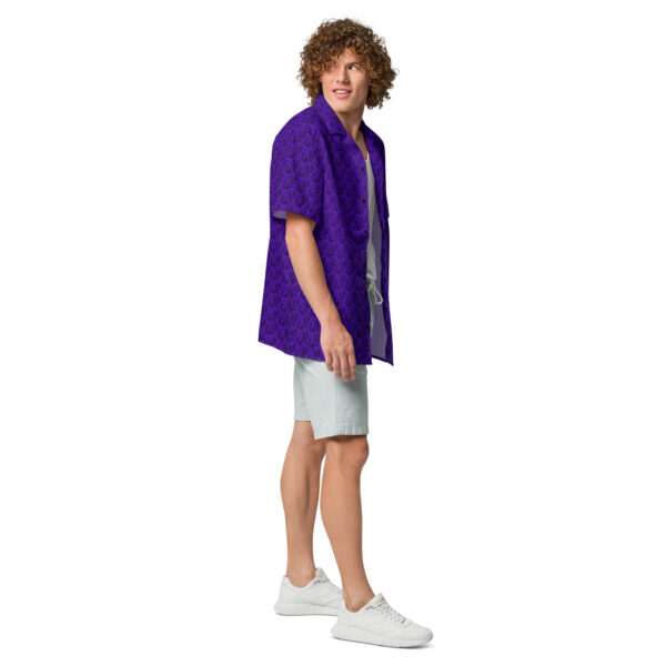 Chemise à Manches Courtes Collection Homme Chinese Alexandrite Violet – Image 3