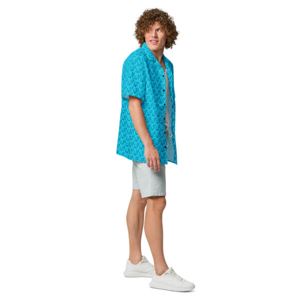 Chemise à Manches Courtes Collection Homme Forza Chinese Aquamarine Blue – Image 3