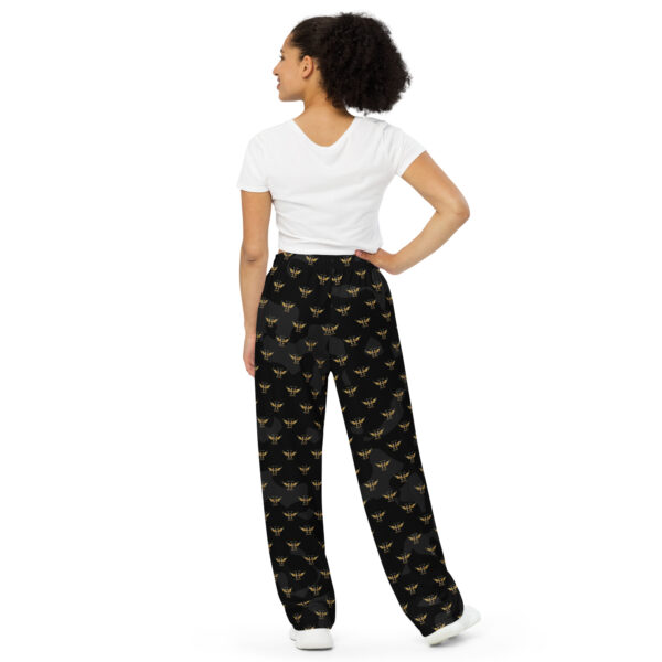 Pantalon large Femme Collection Hope Black Camo – Image 3