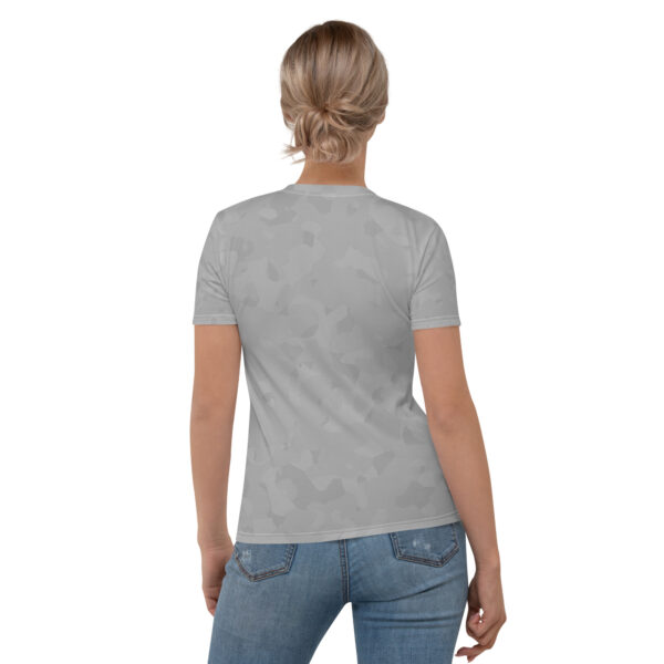 T-shirt Femme Collection Hope Grey Camo – Image 2