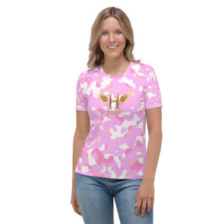 T-shirt Femme Collection Hope Pink Camo