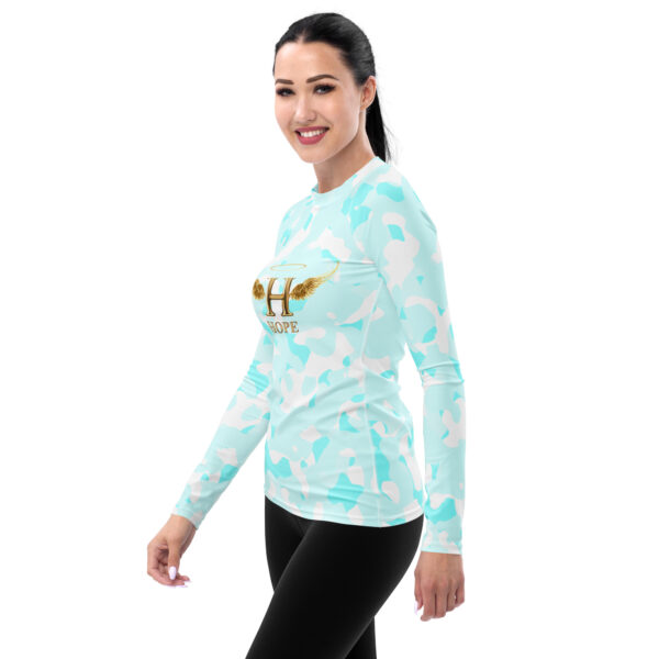 Sous-Pull Femme Collection Hope Light Blue Camo – Image 3