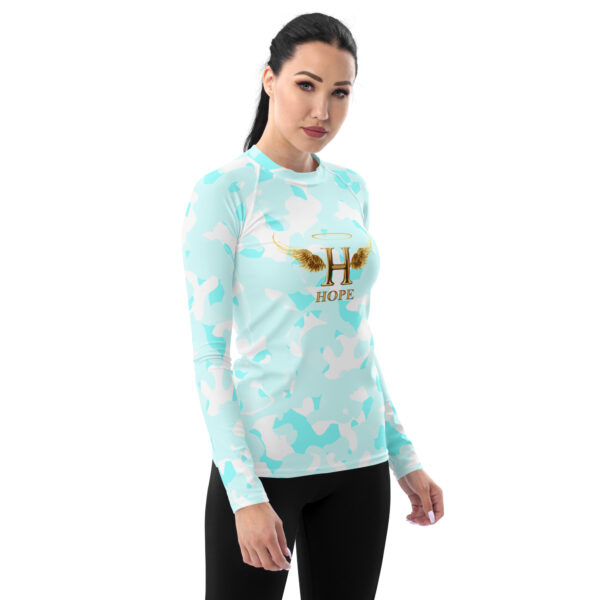 Sous-Pull Femme Collection Hope Light Blue Camo – Image 4