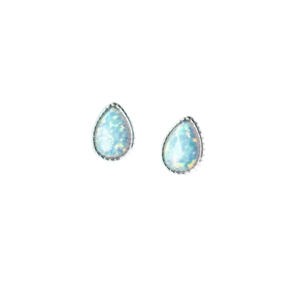 Boucles d'Oreilles Goutte d'Opale – Argent S925 & Opale d'Australie