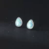 Boucles d'Oreilles Goutte d'Opale – Argent S925 & Opale d'Australie – Image 2