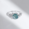 Parure "Éveil Naturel" en Argent S925 – Agate Mousse – Image 2