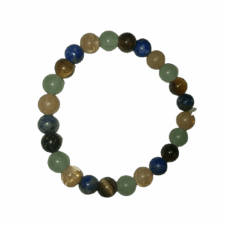 Réussite Alignée -- Bracelet en pierres naturelles pour les entrepreneurs inspirés