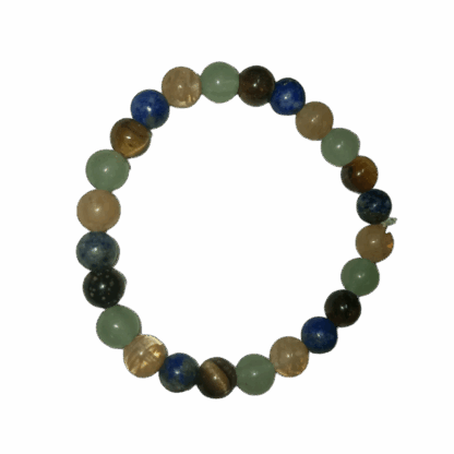 Réussite Alignée -- Bracelet en pierres naturelles pour les entrepreneurs inspirés