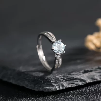 Collection "Éclats Signés" – Bagues en Argent S925 et Pierres Naturelles – Image 6