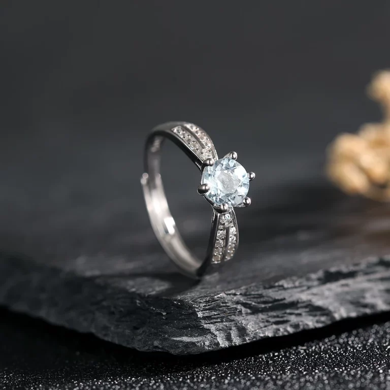 Collection "Éclats Signés" – Bagues en Argent S925 et Pierres Naturelles – Image 6