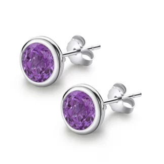 Boucles “Éclats d’Essence” en Argent S925