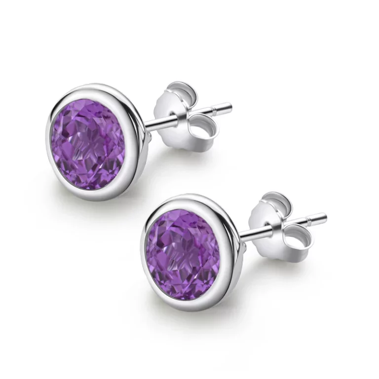 Boucles “Éclats d’Essence” en Argent S925
