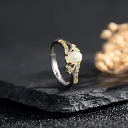 Collection "Éclats Signés" – Bagues en Argent S925 et Pierres Naturelles – Image 10