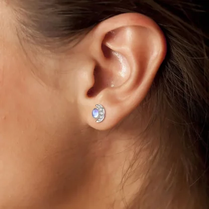 Boucles “Éclats d’Essence” en Argent S925 – Image 3