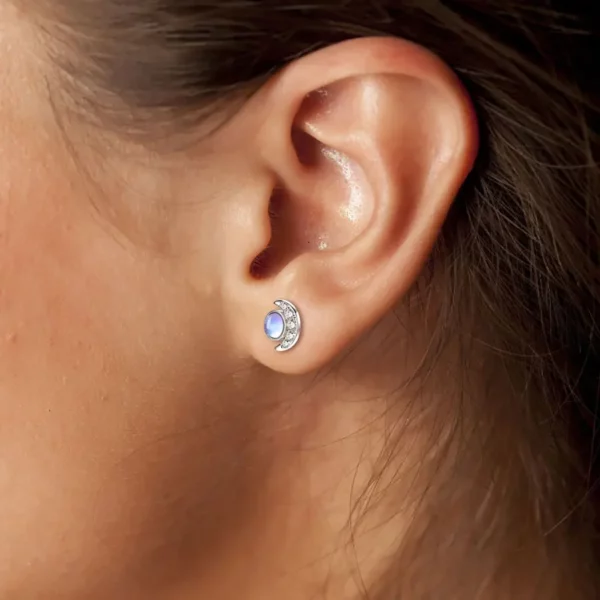 Boucles “Éclats d’Essence” en Argent S925 – Image 3
