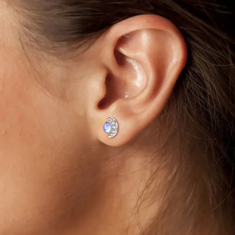 Boucles “Éclats d’Essence” en Argent S925 – Image 3