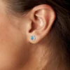 Boucles “Éclats d’Essence” en Argent S925 – Image 4