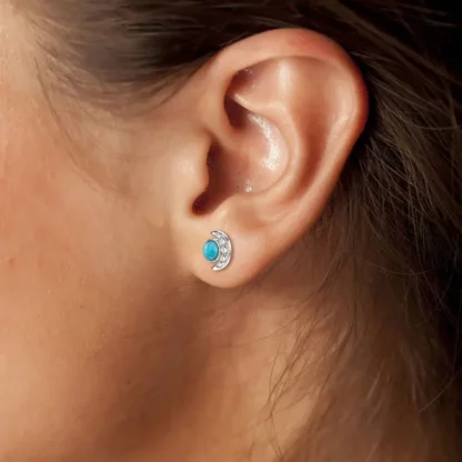 Boucles “Éclats d’Essence” en Argent S925 – Image 4