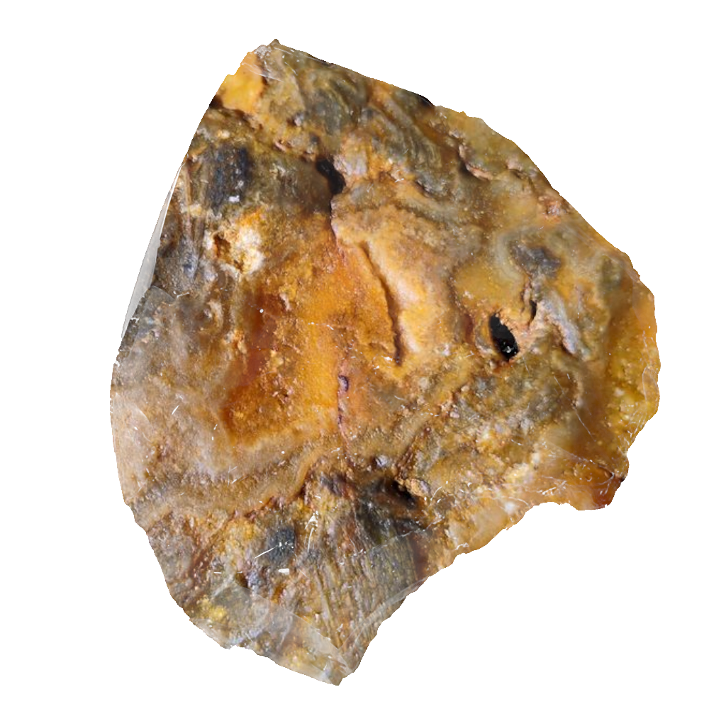 Agate Dorée Pierre Brute