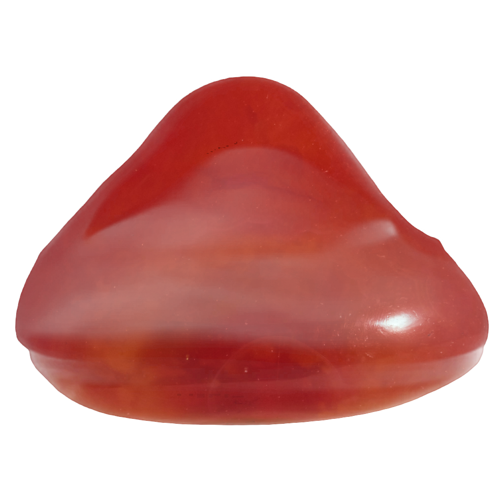 Agate Rouge Pierre Roulée