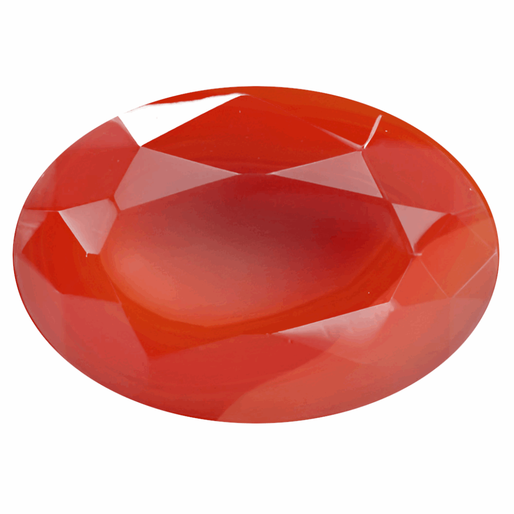 Agate Rouge Pierre Taillée